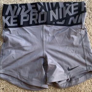 Nike pro running shorts never worn